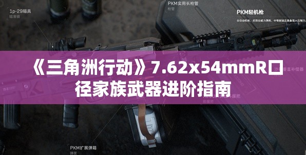 《三角洲行动》7.62x54mmR口径家族武器进阶指南