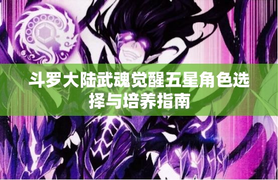 斗罗大陆武魂觉醒五星角色选择与培养指南